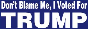 Trump Bumper Sticker